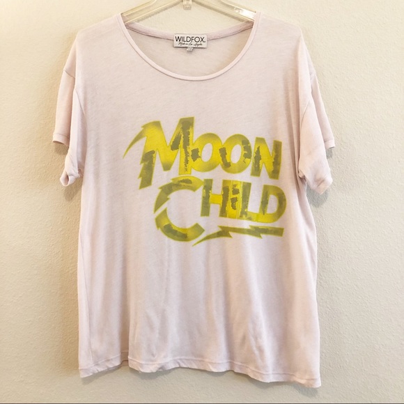 Wildfox MoonChild Graphic Tee Shirt, Sz XS - Picture 2 of 8